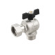 Raftec Кран кутовий з накидною гайкою PN40 ВН 3/4