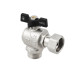 Raftec Кран кутовий з накидною гайкою PN40 ВН 3/4
