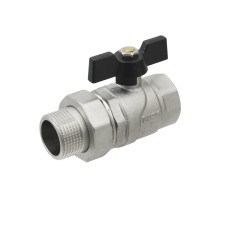 Raftec Кран кульовий з американкою BLACK PN40 ВЗ 1
