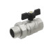 Raftec Кран кульовий з американкою BLACK PN40 ВЗ 1