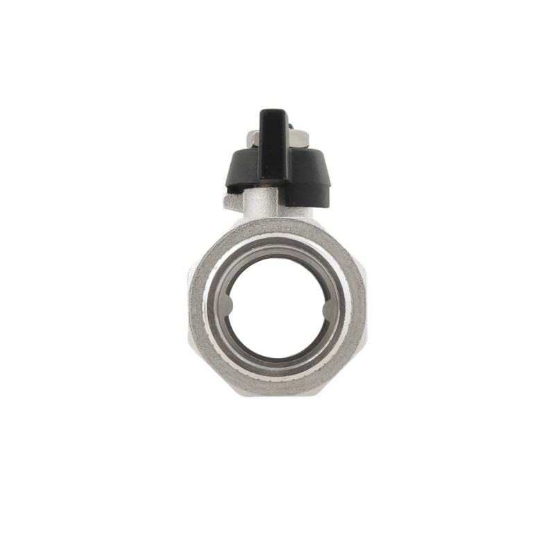 Raftec Кран кульовий з американкою BLACK PN20 ВЗ 1 1/4