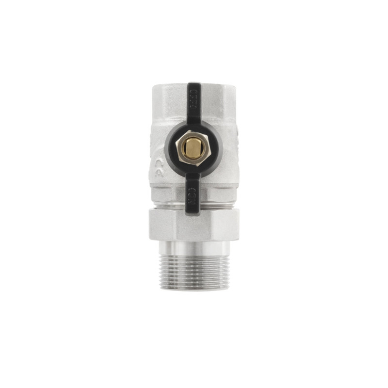 Raftec Кран кульовий з американкою BLACK PN20 ВЗ 1 1/4