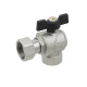Raftec Кран кутовий з накидною гайкою PN40 ВВ 3/4