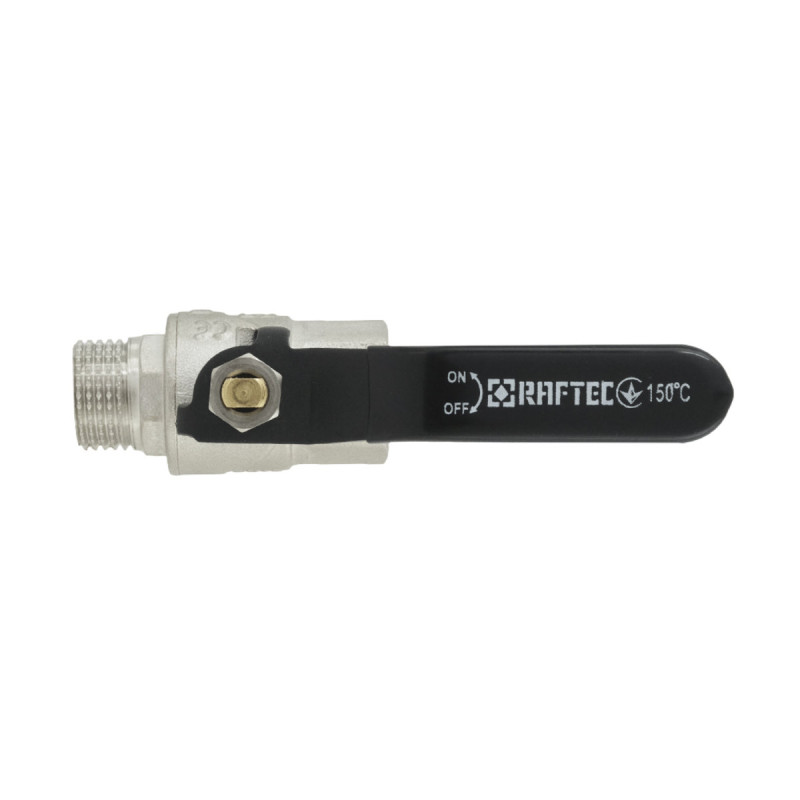 Raftec Кран кульовий BLACK PN40 ЗВ 1/2