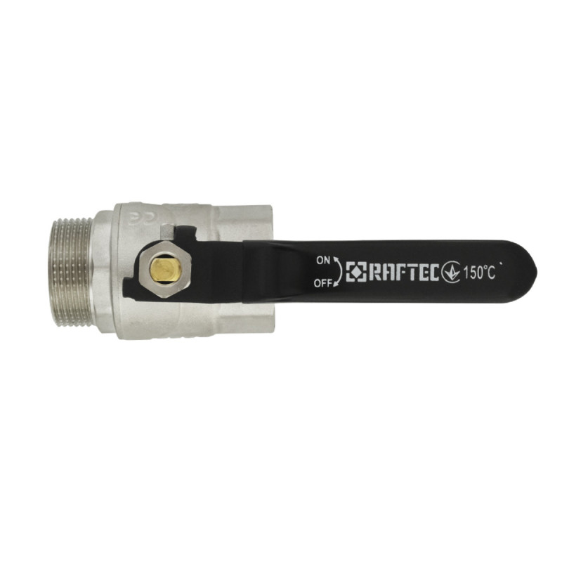 Raftec Кран кульовий BLACK PN40 ЗВ 1 1/4