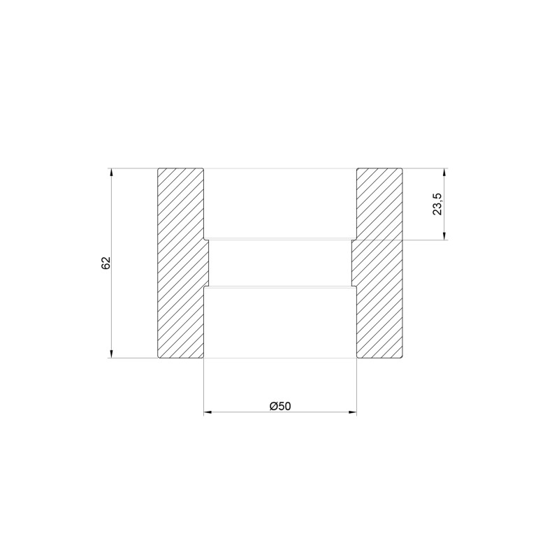 Муфта PPR Thermo Alliance 50 SD00029297