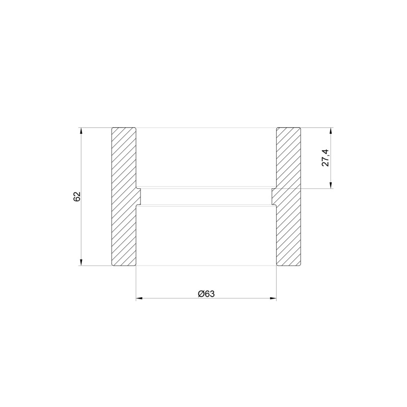 Муфта PPR Thermo Alliance 63 SD00029298
