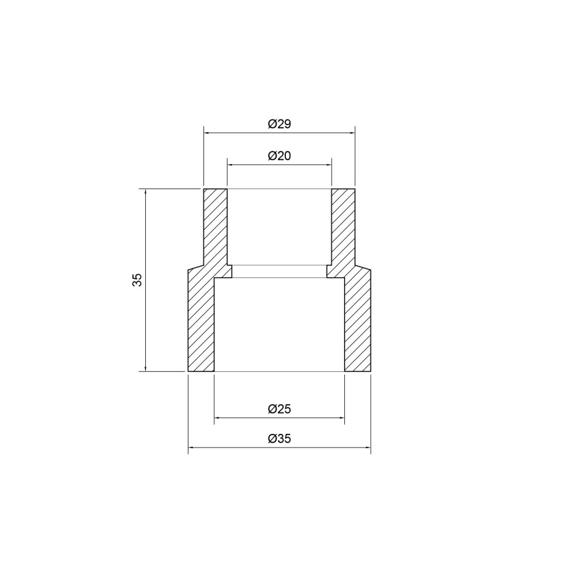 Муфта PPR Thermo Alliance 25х20 SD00029302
