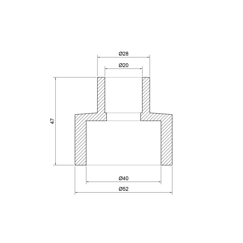 Муфта PPR Thermo Alliance 40х20 SD00029305