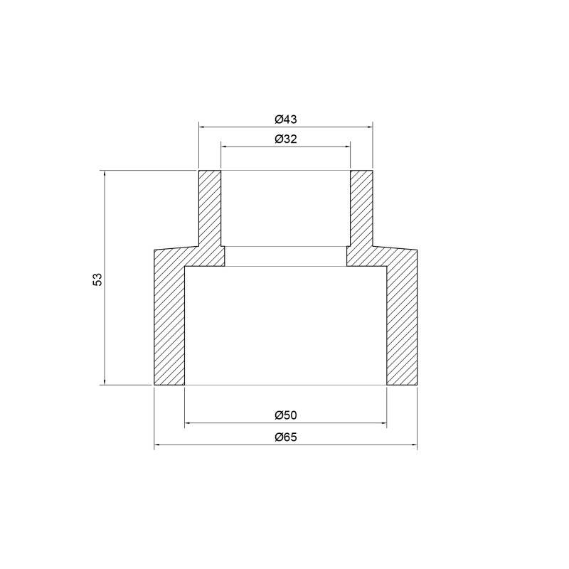 Муфта PPR Thermo Alliance 50х32 SD00029310