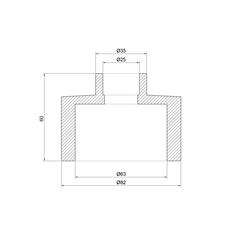 Муфта PPR Thermo Alliance 63х25 SD00029313
