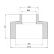 Муфта PPR Thermo Alliance 75х40 SD00029318