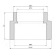 Муфта PPR Thermo Alliance 90х75 SD00029324