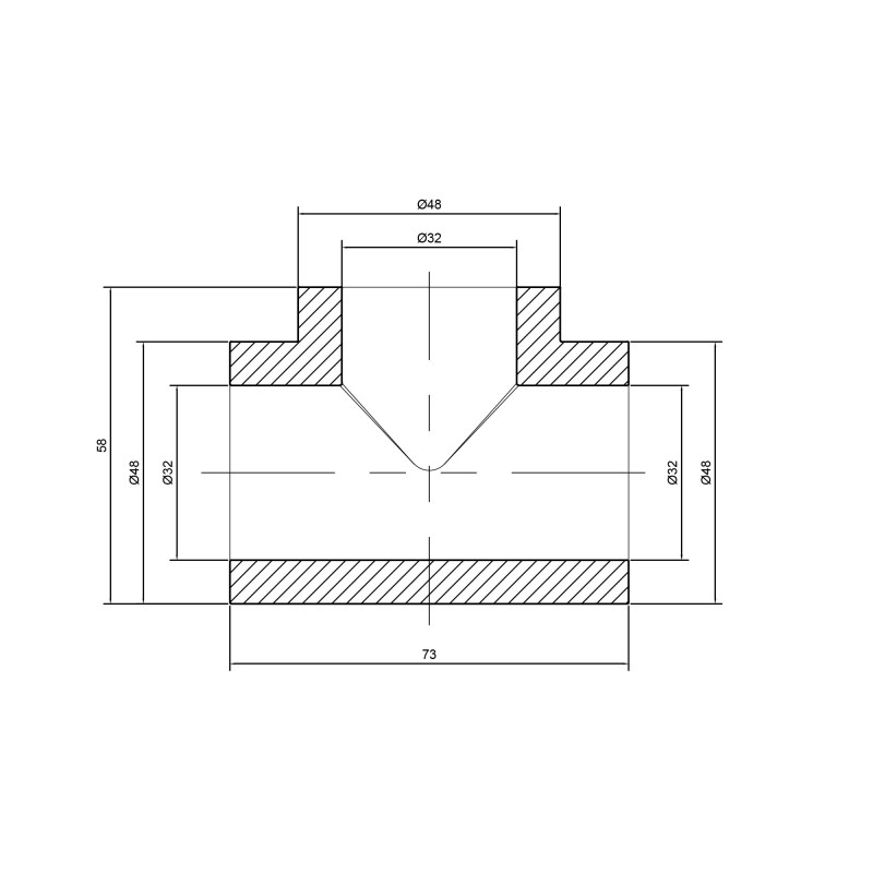 Трійник PPR Thermo Alliance 32 SD00029352
