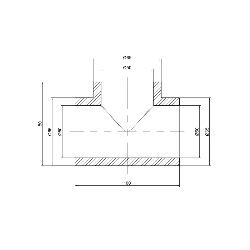 Трійник PPR Thermo Alliance 50 SD00029354