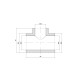 Трійник PPR Thermo Alliance 32х25х32 SD00029361