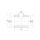 Трійник PPR Thermo Alliance 75х32х75 SD00029374