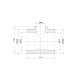 Трійник PPR Thermo Alliance 75х40х75 SD00029375