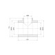 Трійник PPR Thermo Alliance 75х50х75 SD00029376