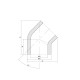 Кутик PPR Thermo Alliance 40, 45° SD00029401