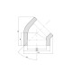 Кутик PPR Thermo Alliance 63, 45° SD00029403