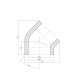 Кутик PPR Thermo Alliance 75, 45° SD00029404