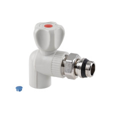 Кран кульовий радіаторний PPR Thermo Alliance 20х1/2