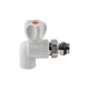 Кран кульовий радіаторний PPR Thermo Alliance 20х1/2