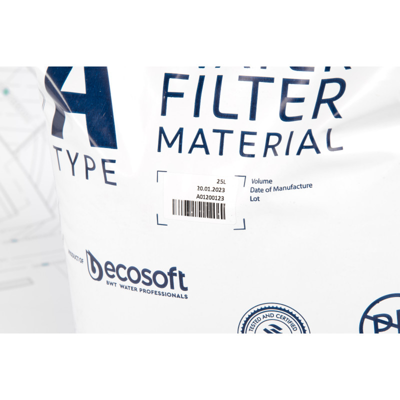 ECOSOFT Фільтруючий матеріал ECOMIX A 25 л (ECOMIXA25)