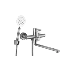 WEZER Змішувач для ванни EKO7-01, сатин