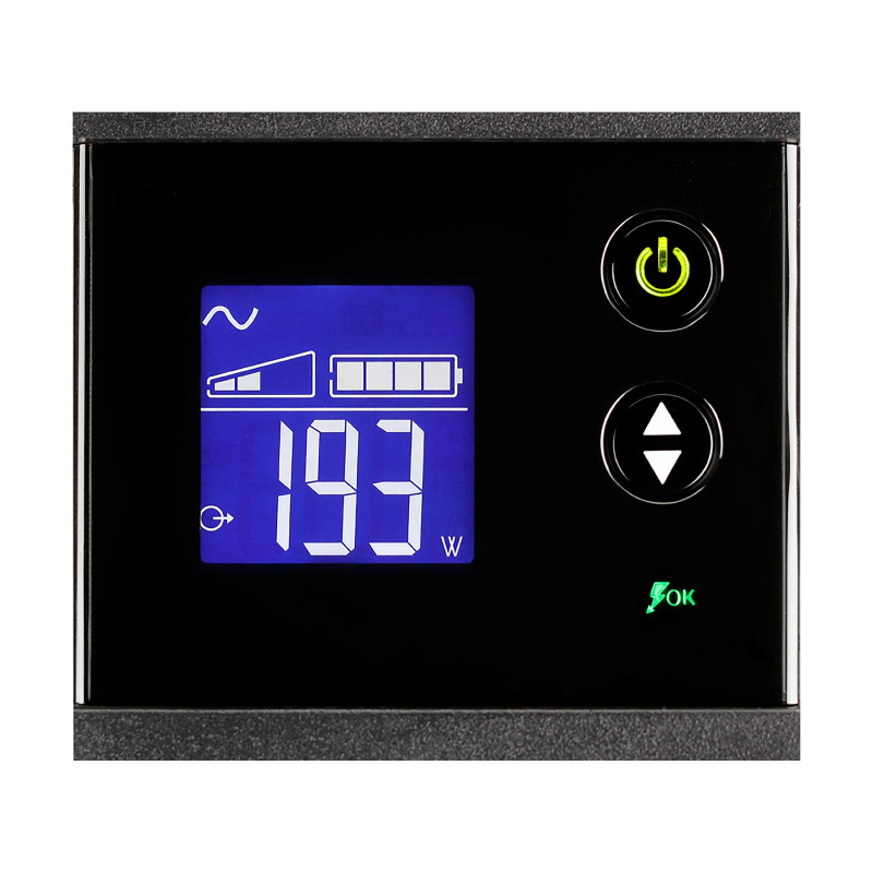Eaton Джерело безперебійного живлення Ellipse PRO, 1200VA/750W, LCD, USB, 8xSchuko (ELP1200DIN)