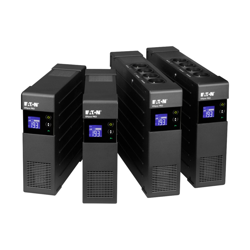 Eaton Джерело безперебійного живлення Ellipse PRO, 1200VA/750W, LCD, USB, 8xSchuko (ELP1200DIN)