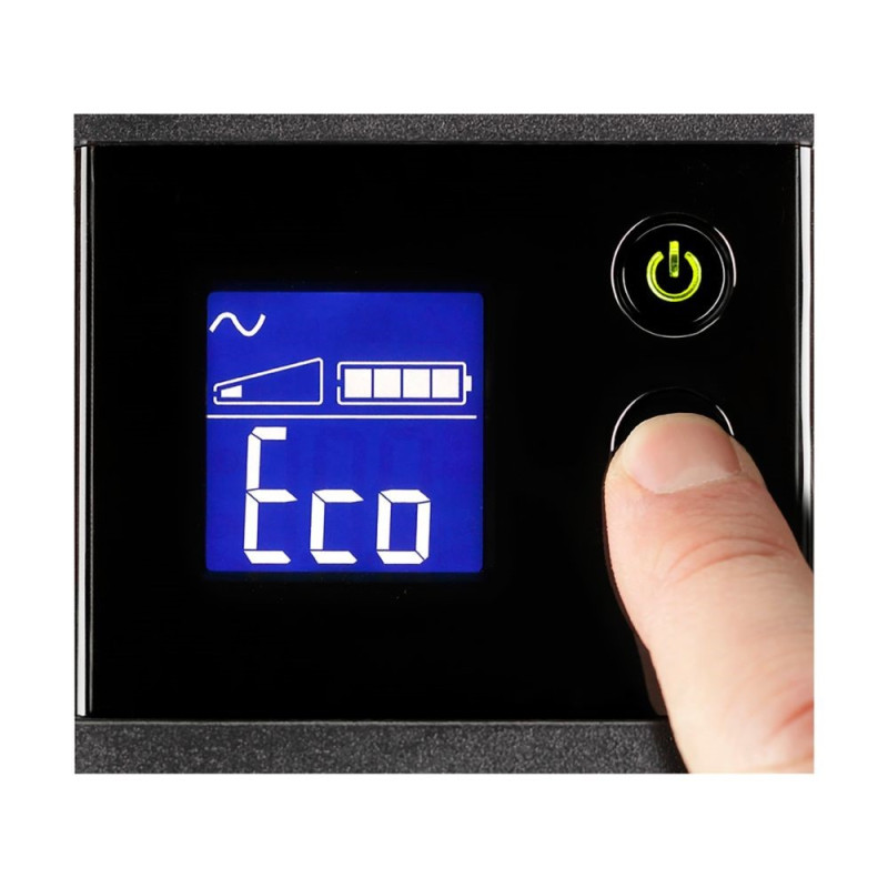 Eaton Джерело безперебійного живлення Ellipse PRO, 850VA/510W, LCD, USB, 4xSchuko (ELP850DIN)