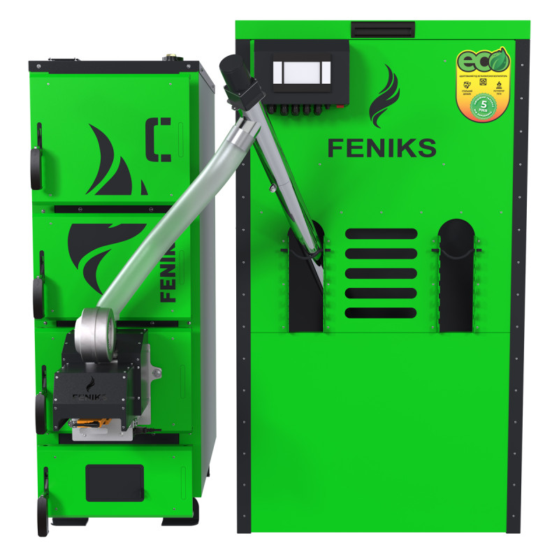 Котел твердопаливний Feniks Серія C pellet 22 кВт