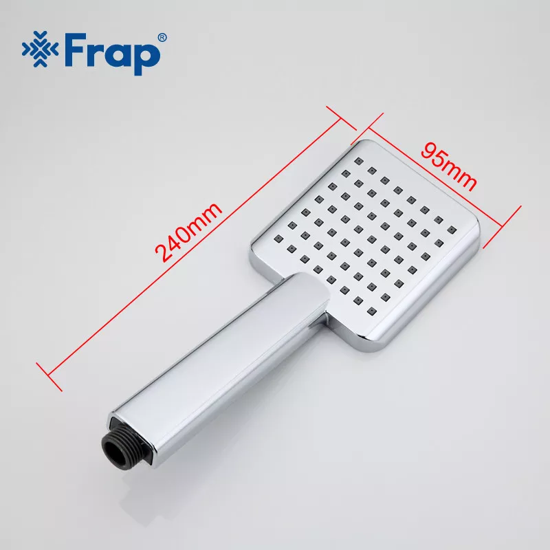 Frap Душова лійка F001, 1-режим, хром