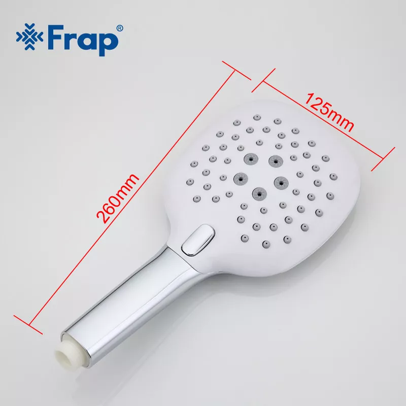 Frap Ручний душ F005, 3-режим, хром