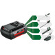 BOSCH Набір акумулятора та зарядного пристрою GBA 36V 2.0Ah, ЗП AL 36V-20 (F016800609)