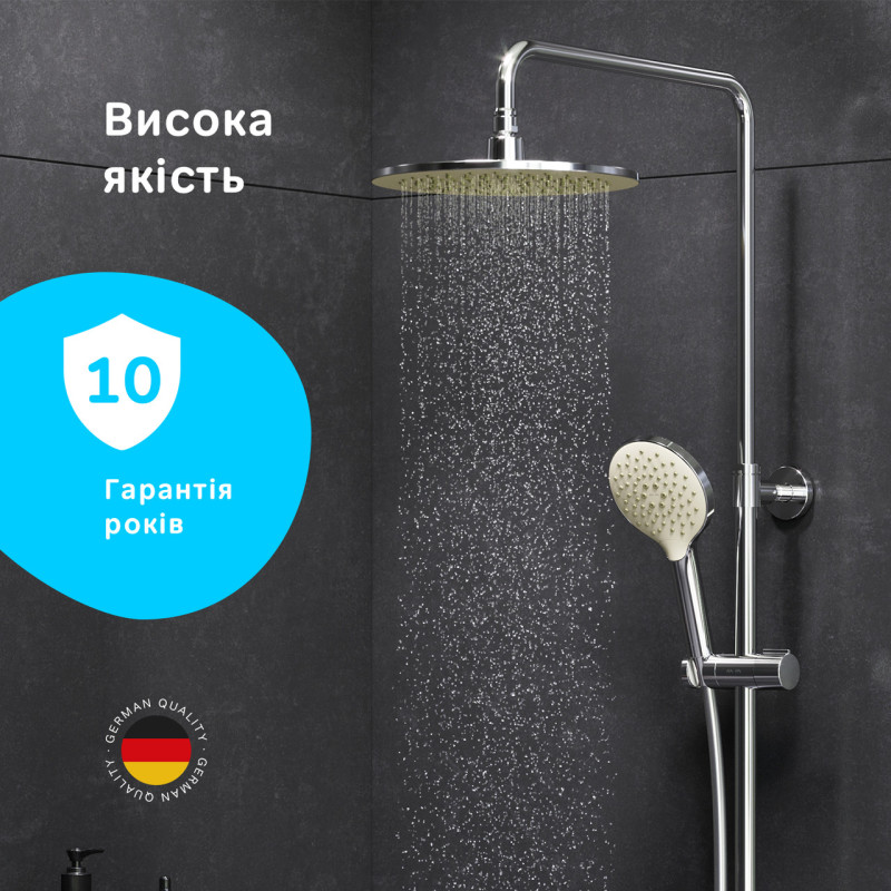 Душова система ShowerSpot з термостатом AM.PM F0780500 Like