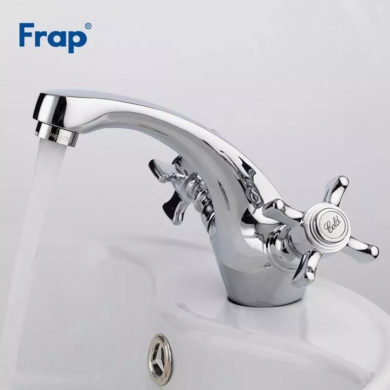 Frap Змішувач для умивальника F1024, хром