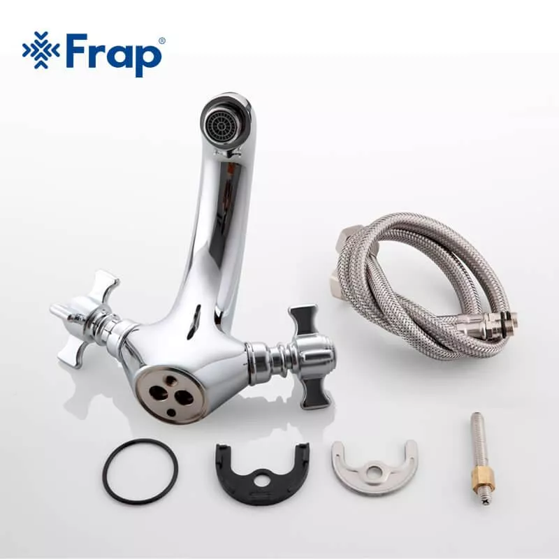 Frap Змішувач для умивальника F1024, хром