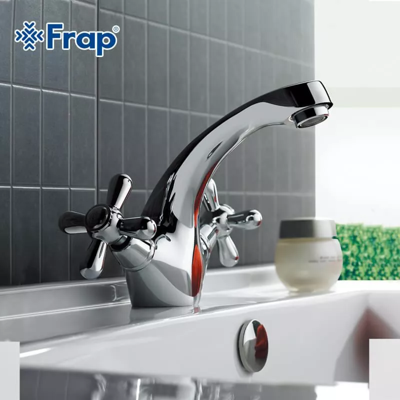 Frap Змішувач для умивальника F1025, хром