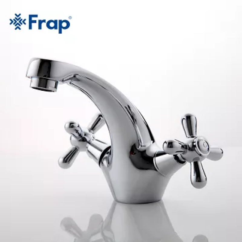 Frap Змішувач для умивальника F1025, хром