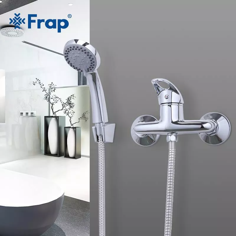 Frap Змішувач для душу F2003, хром