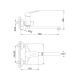 Frap Змішувач для ванни F22007, хром