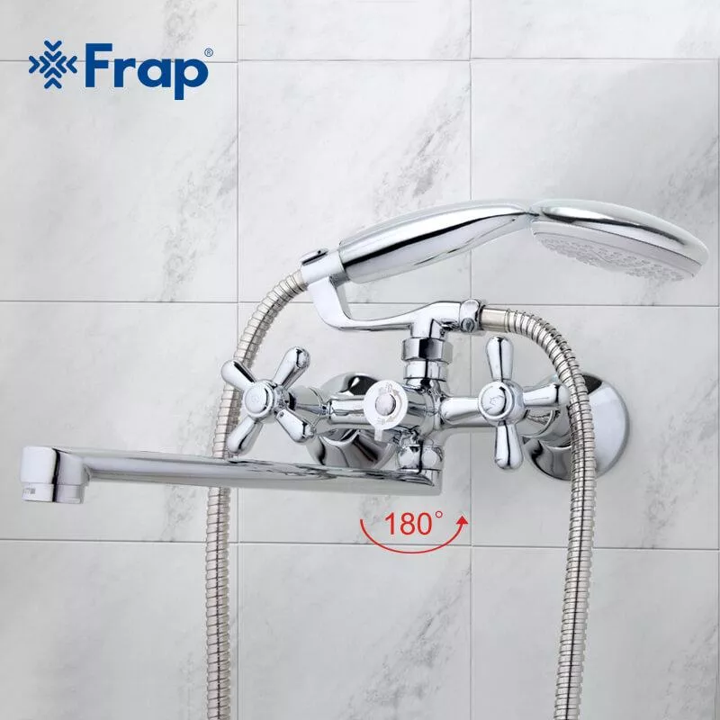 Frap Змішувач для ванни F2225, хром
