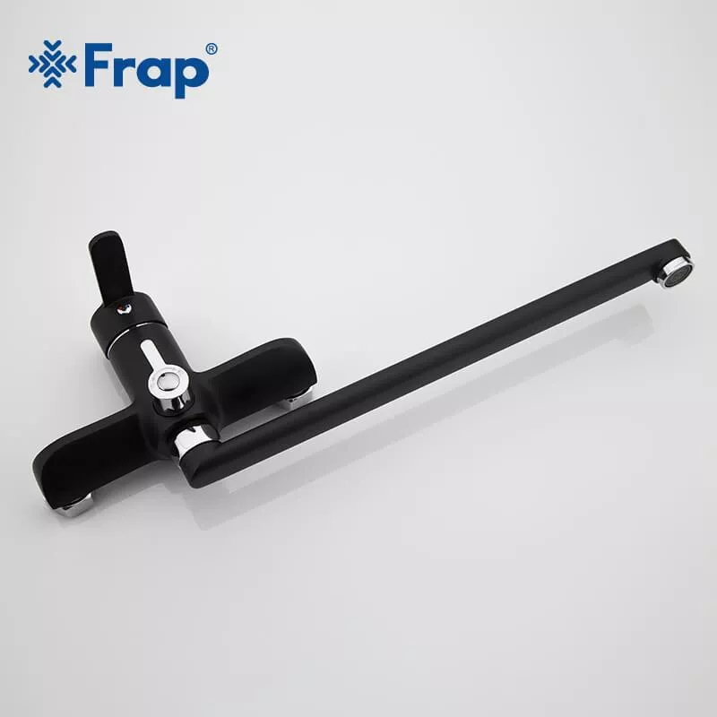 Frap Змішувач для ванни F2242, чорний/хром