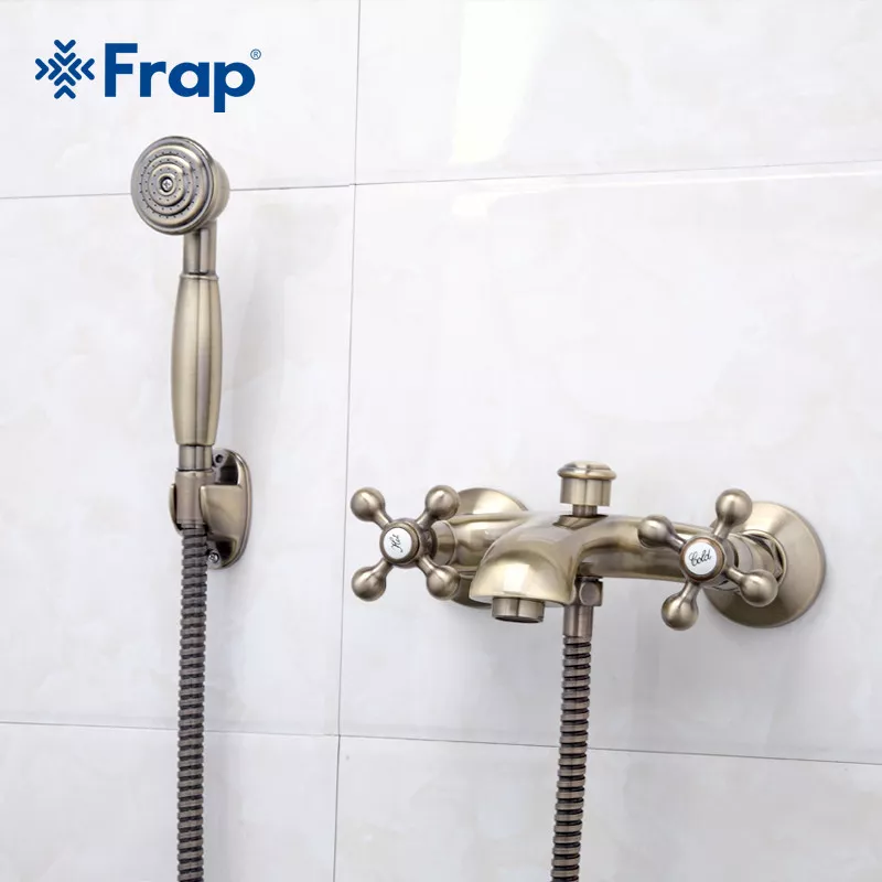 Frap Змішувач для ванни F3019-4, бронза