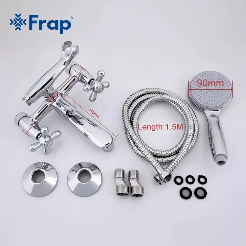 Frap Змішувач для ванни F3025, хром