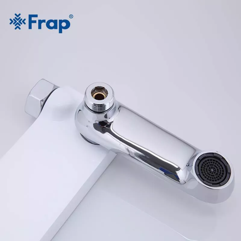 Frap Змішувач для ванни F3234, білий/хром