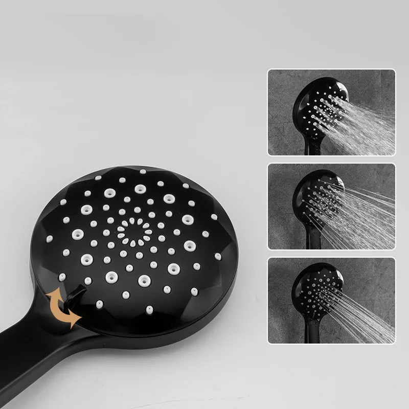 Frap Змішувач для ванни F3249-6, чорний/хром